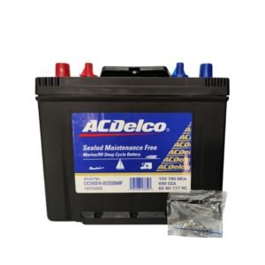Batería AC Delco Gold Line 24 800  | Derecha (+) + Combo Gabriel