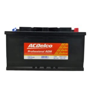 Batería AC Delco L5 ACD AGM (49R) | Derecha (+) + Combo Gabriel