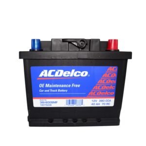 Batería AC Delco Red Line 36 600  | Derecha (+) + Combo Gabriel