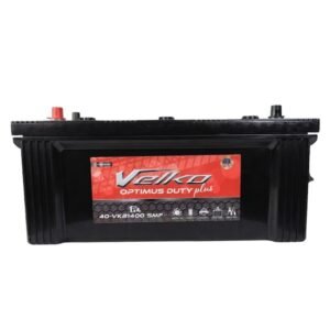 Batería Velko 4D Optimus Duty 1400 | Izquierda (+) + Combo Gabriel