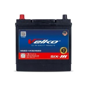 Batería Velko Energy Six NS60 650 + Combo Gabriel