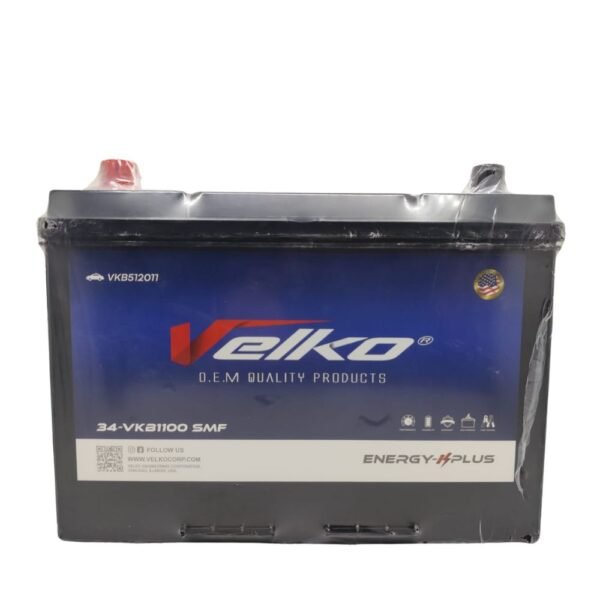 Batería Velko Energy  34 1100  | Izquierda (+) + Combo Gabriel