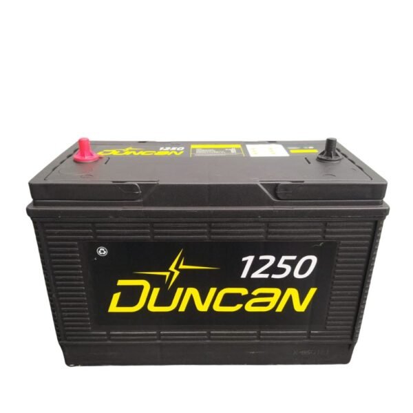 Batería Auto Duncan Liberty 1250  31H Tornillo | Izquierda (+) + Combo Gabriel