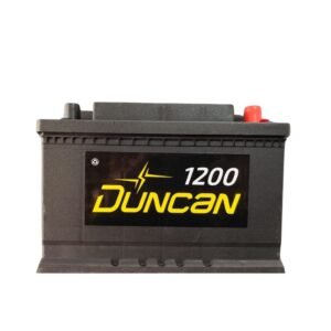Batería Auto Duncan Liberty Plus 1200  48 | Derecha (+) + Combo Gabriel
