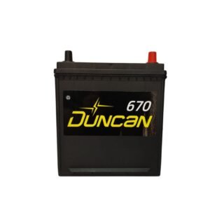 Batería Auto Duncan Liberty Plus 670  Ns40 | Derecha (+) + Combo Gabriel