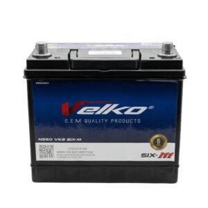 Batería Velko Energy Six NS60 | Izquierda (+) + Combo Gabriel
