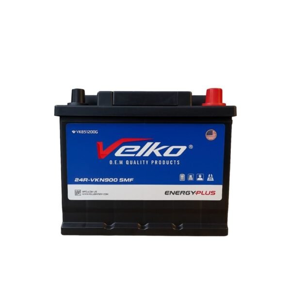 Batería Auto Velko Energy Is Plus 24/47R Vkn900 Smf | Derecha (+) + Combo Gabriel