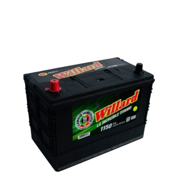 Batería Auto Willard Titanio 1150  27 | Izquierda (+) + Combo Gabriel