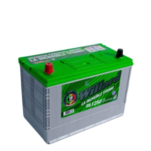 Batería Auto Willard Titanio 1250  27 | Izquierda (+) + Combo Gabriel