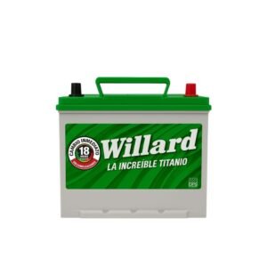 Batería Auto Willard Titanio 750  Ns60 | Derecha (+) + Combo Gabriel