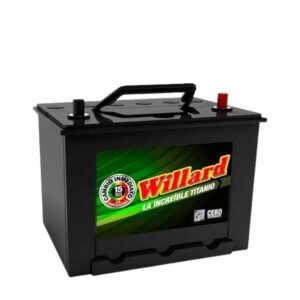 Batería Auto Willard Titanio 800  35 | Derecha (+) + Combo Gabriel