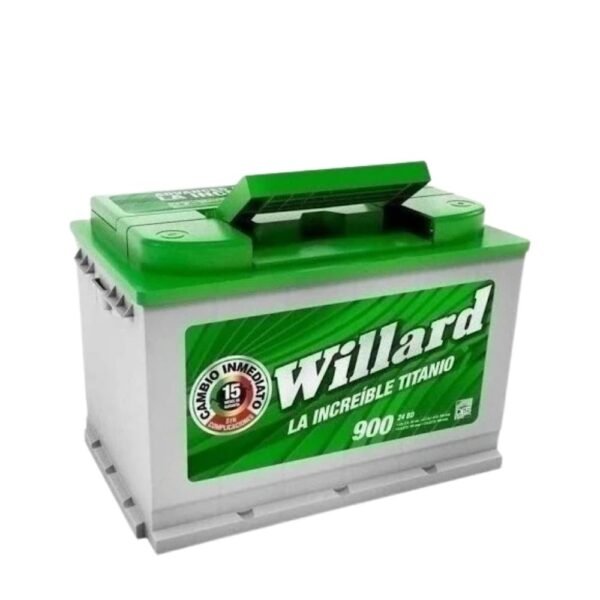 Batería Auto Willard Titanio 950  42/24 | Izquierda (+) + Combo Gabriel